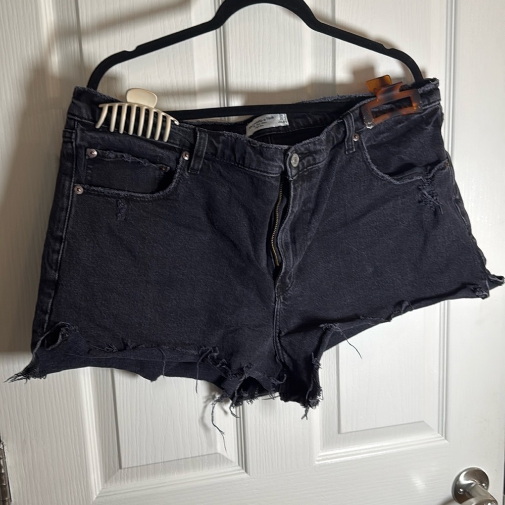 Abercrombie denim shorts